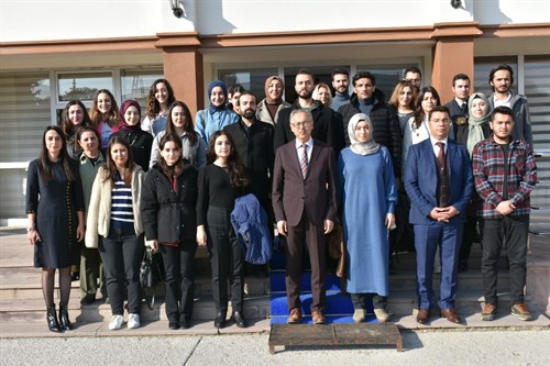 Kahramankazan, Çamlıdere, Kızılcahamam'da görev yapan aday öğretmenlerimizin ziyareti.