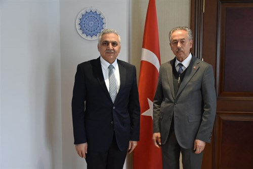 Emniyet Genel Müdür Yardımcısının makam ziyareti.