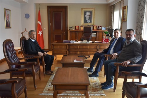 Afat Başkanlığı Yönetim Hizmetleri Müdürü ve Lojistik Üssü Müdürü'nün ziyareti